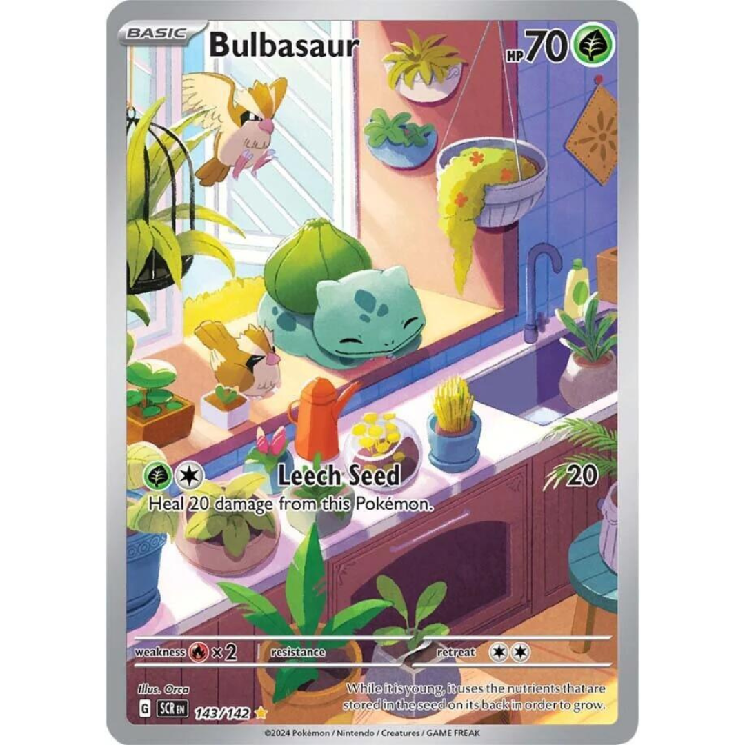 Bulbasaur 143/142 - Stellar Crown
